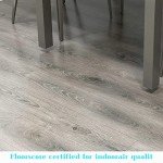 Wood Grain Peel and Stick Floor Tiles - 12 Pack