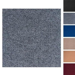 Self-Adhesive Peel and Stick Carpet Tiles - 10 Pack