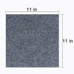 Self-Adhesive Peel and Stick Carpet Tiles - 10 Pack