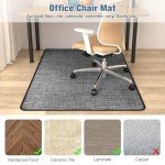 Chair Mat for Hardwood & Tile Floors, 48"x36