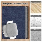 Placoot Corduroy Chair Mat for Hardwood Floors