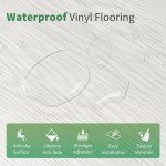 Self-Adhesive Vinyl Plank Flooring - 36 Pack