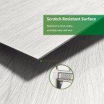 Self-Adhesive Vinyl Plank Flooring - 36 Pack