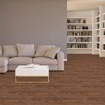 Peel and Stick Waterproof Red Wood Grain Tiles