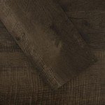 Peel and Stick Vinyl Flooring Planks - Dark Brown