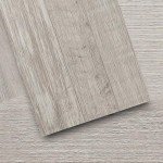 Peel and Stick Waterproof Vinyl Floor Tiles - 36 Pack