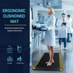 Ergonomic Anti-Fatigue Standing Floor Mat 20" x 32