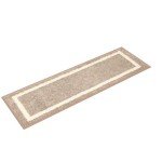 Non-Slip Soft Carpet Stair Treads - 7pcs Beige