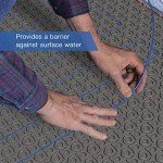 SunTouch WarmWire Uncoupling Membrane Mat, Gray