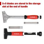 Goldblatt Glass Scraper Set with 20 Blades