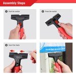 Goldblatt Glass Scraper Set with 20 Blades