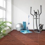 Wood Grain Foam Interlocking Floor Tiles - 48 Sq. Ft