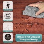 Wood Grain Foam Interlocking Floor Tiles - 48 Sq. Ft