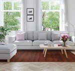 Wood Grain Foam Interlocking Floor Tiles - 48 Sq. Ft