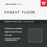 Premium Wood Grain Foam Floor Tiles - 100 Sq ft