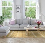 Wood Grain Foam Floor Tiles - 48 Sq. Ft. Set