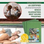 Wood Fiber Flooring Underlayment - Noise-Reducing Insulation