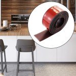 Self-Adhesive Vinyl Floor Transition Strip - Brown