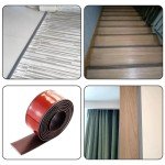Self-Adhesive Vinyl Floor Transition Strip - Brown