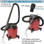 Happy Tree Universal Shop Vac Attachments for Cleaning