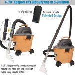 Happy Tree Universal Shop Vac Attachments for Cleaning