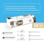 Self-Adhesive Vinyl Floor Tiles, Wood Plank Style