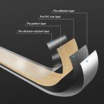 Self-Adhesive Vinyl Floor Tiles, Wood Plank Style