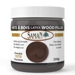 SamaN Latex Wood Filler - Chocolate 200g