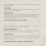 SamaN Latex Wood Filler - Chocolate 200g