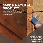 SamaN Latex Wood Filler - Chocolate 200g