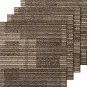 VEVOR 24-Pack Reusable 24"x24" Carpet Tiles