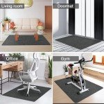 Placoot Large Anti-Slip Chair Mat for Floors