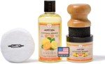 Cutting Board Oil and Wax Kit with Applicator