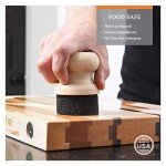 Cutting Board Oil and Wax Kit with Applicator