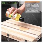 Cutting Board Oil and Wax Kit with Applicator