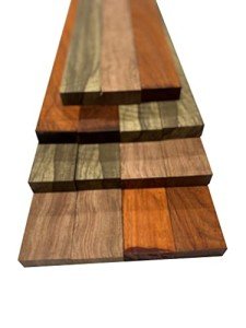 Exotic Wood Cutting Board Block Variety Pack