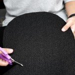 Peel and Stick Carpet Tiles - 10 Pack, Black