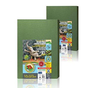 Wood Fiber Flooring Underlayment, 6mm, 180 Sq Ft