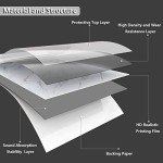 Peel and Stick White Marble Vinyl Floor Tiles