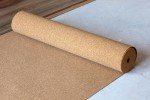 Natural Cork Underlayment, Soundproofing Rolls 1/8" x 48