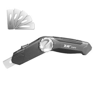 Heavy Duty Retractable Carpet Knife with Blades