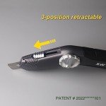 Heavy Duty Retractable Carpet Knife with Blades