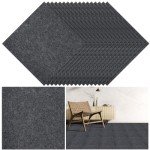 Tondiamo 24 Self-Adhesive Carpet Tiles - 12" x 12