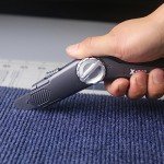 Heavy Duty Retractable Carpet Knife with Blades