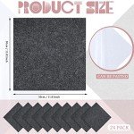Tondiamo 24 Self-Adhesive Carpet Tiles - 12" x 12
