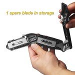 Heavy Duty Retractable Carpet Knife with Blades