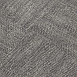 Mohawk Elite 24" Berber Carpet Tile - Dappled Steel