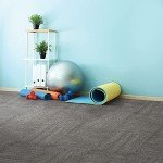 Mohawk Elite 24" Berber Carpet Tile - Dappled Steel