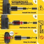 Holikme 9-Pack All-Purpose Drill Brush Set