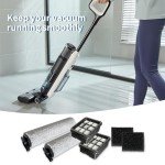 Bissell Crosswave HF3 Roller and HEPA Filter Kit